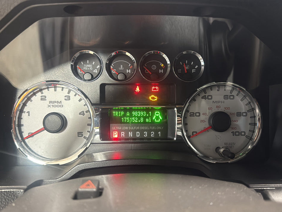 2008 Ford F-250 Super Duty FX4 Speedometer Cluster 6.4 Diesel 175152 Miles