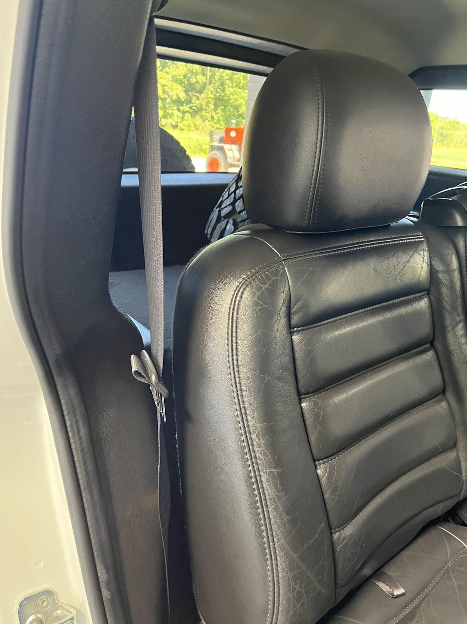 Rear Seat Belt, 2005, Hummer, H2