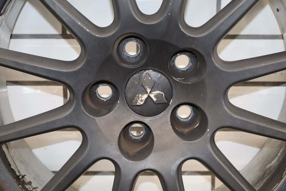 08-15 Mitsubishi Lancer Evo X 18x8.5 Enkei Wheel Black (LH Bend)