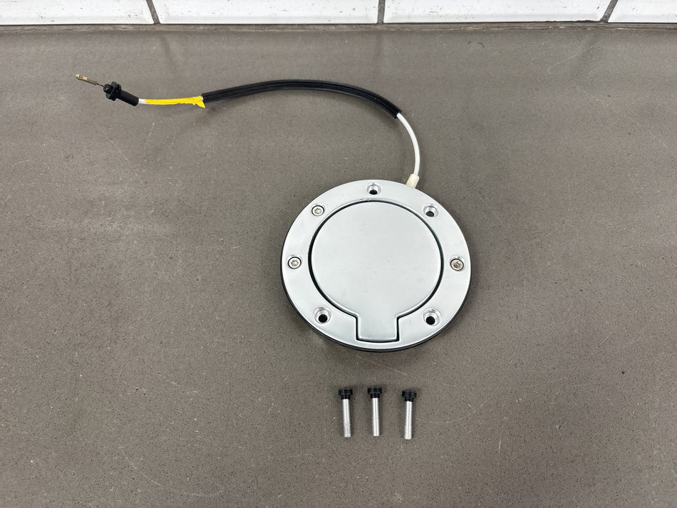00-06 Audi TT Quattro Coupe 8N Fuel Filler Door Gas Lid Cap Assembly OEM Black