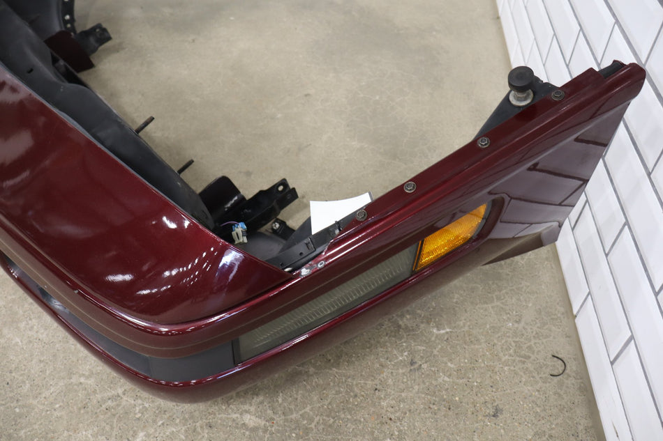 1991-1996 Chevrolet Corvette C4 - Front Bumper W/ Lamps Ruby Red 68