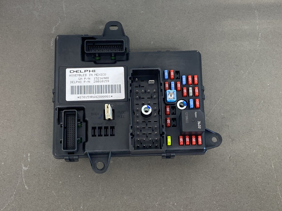 2005 Chevrolet Corvette C6 Body Control Module BCM 15288103 15216908 OEM