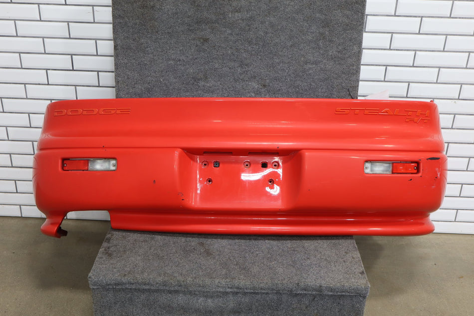 1991-1996 Dodge Stealth R/T Rear Bumper Firestorm Red R38