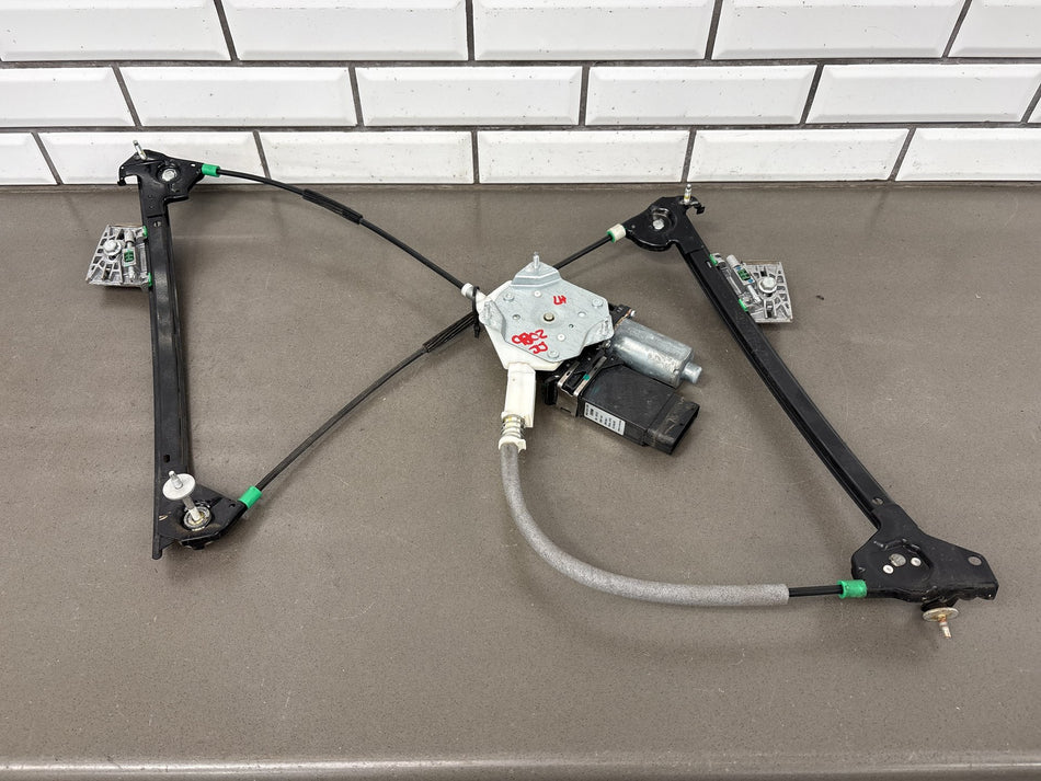 05-13 Chevy Corvette C6 Driver Left LH Window Regulator W/ Motor 22895755