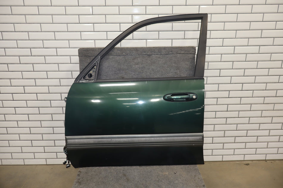 1998-2002 Toyota Land Cruiser Base Left Front Door Imperial Jade 6Q7