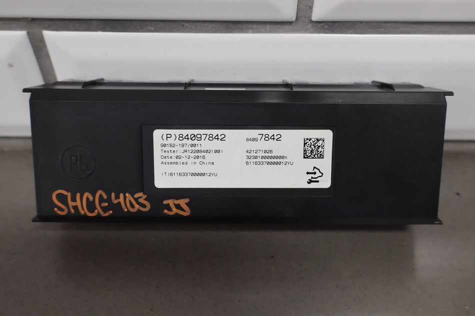 Chassis Control Module, 2017, Chevrolet, Colorado