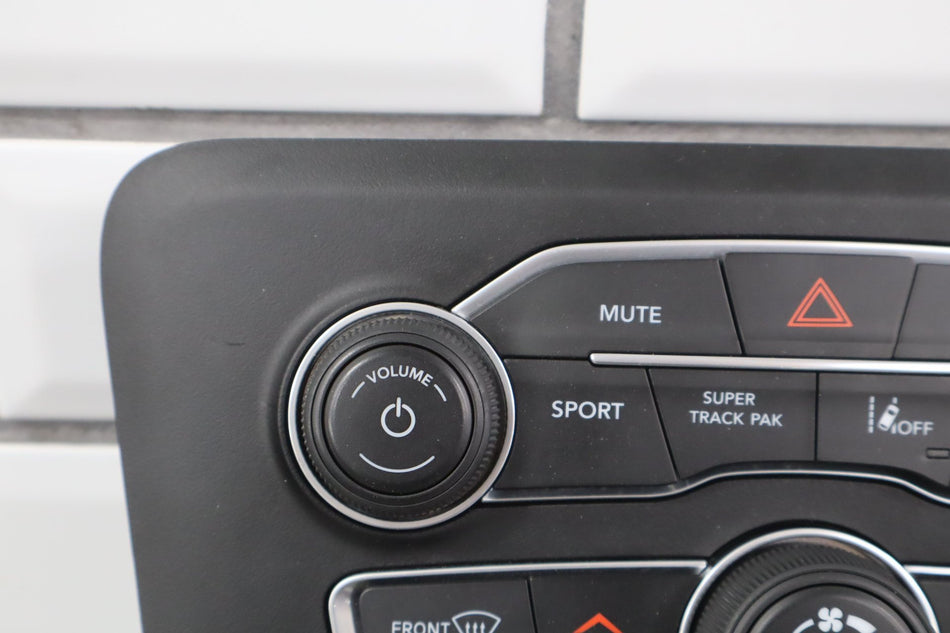 2017 Dodge Charger- Heater/AC Controls