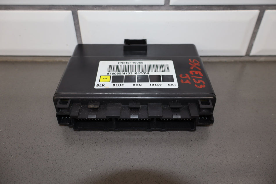 2003 Chevrolet SSR Chassis Control Module Body Control (BCM) 15116065