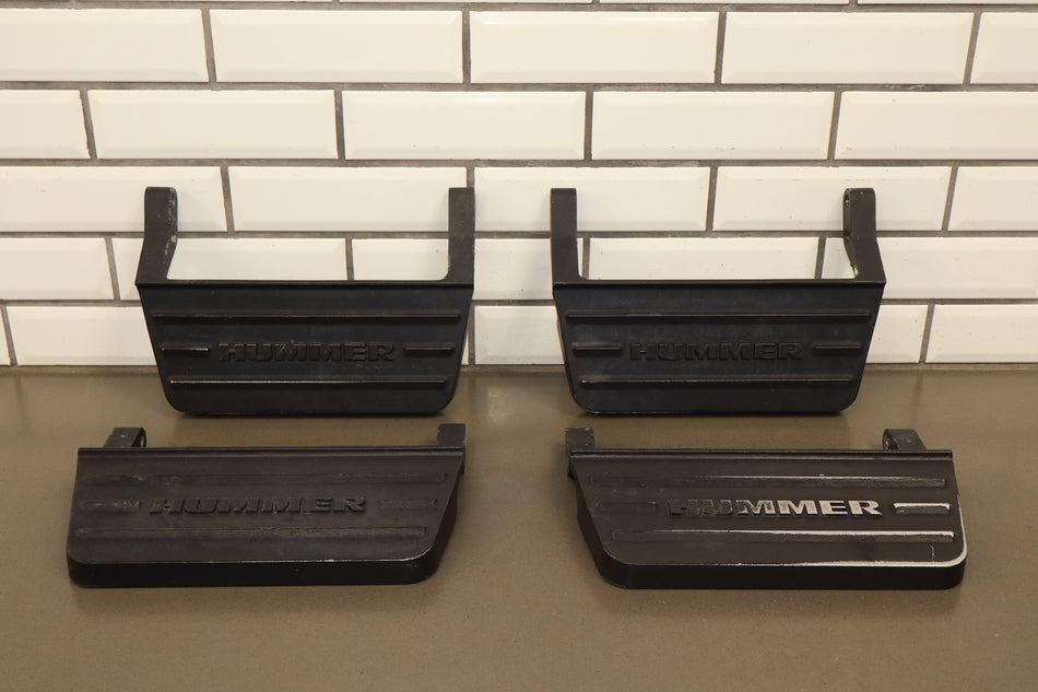 03-09 Hummer H2 Special Edition (WS2) Running Board Rock Rail Step Plate Set (4)