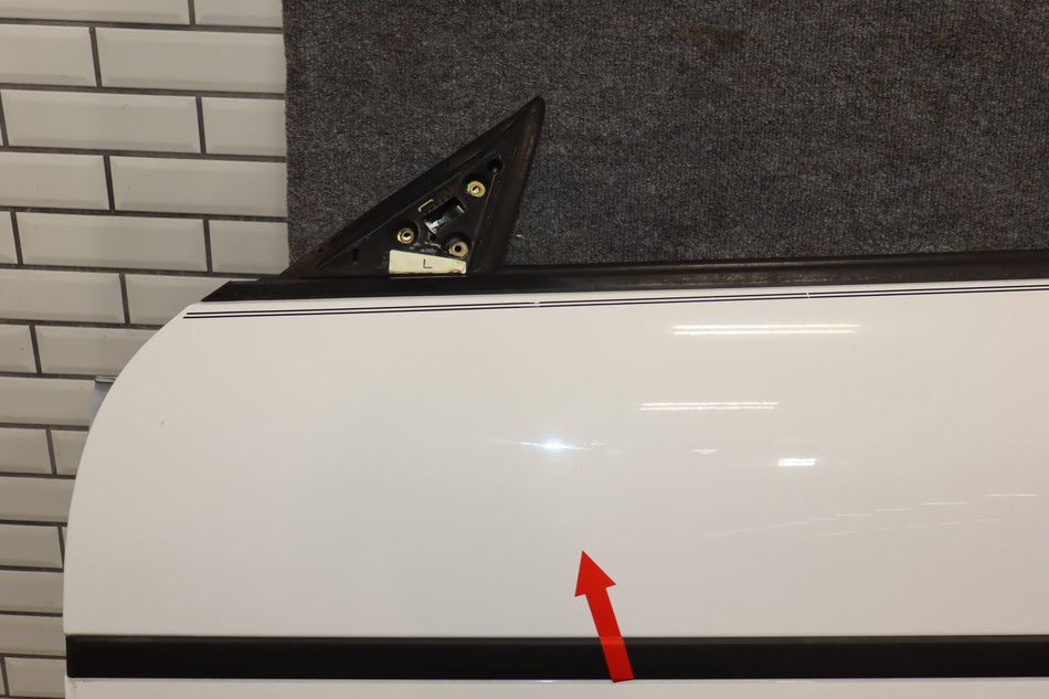 1992 Toyota MR2 Base Left Front Door Super White 043