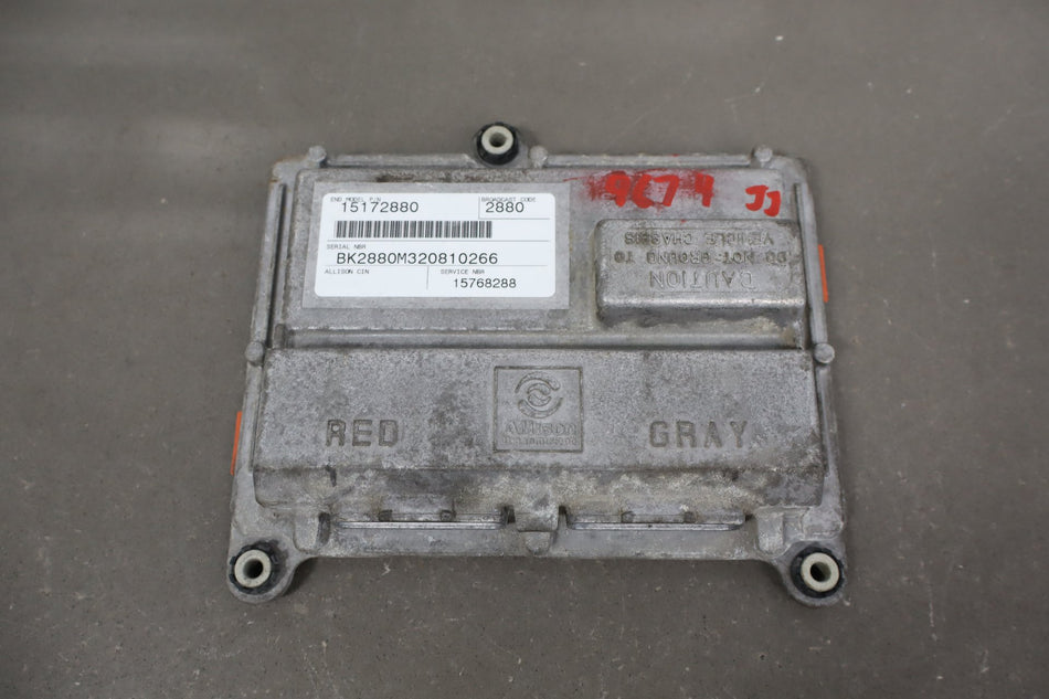 01-05 Chevy GMC 2500HD 3500 Allison Transmission Control Module TCU TCM 15768288