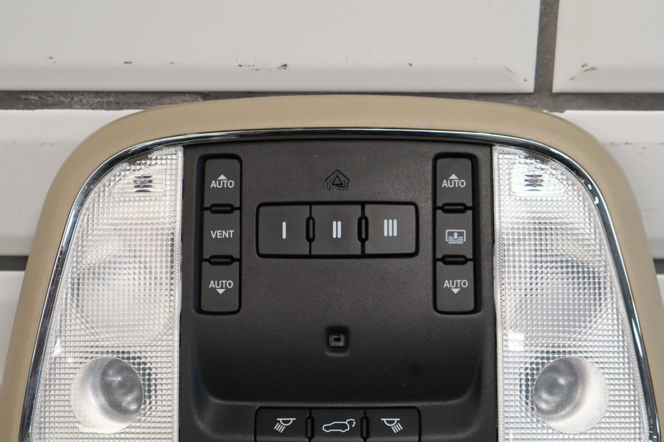 14-16 Jeep Grand Cherokee Roof Console Pano Liftgate Homelink