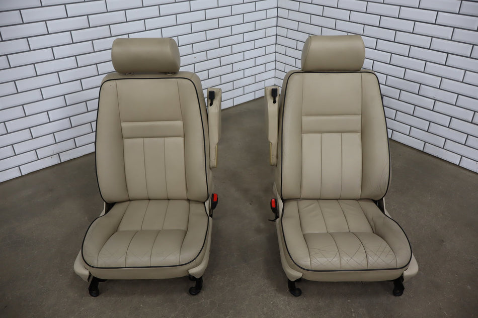 1997 Land Rover Range Rover HSE Leather Seats Set Lightstone