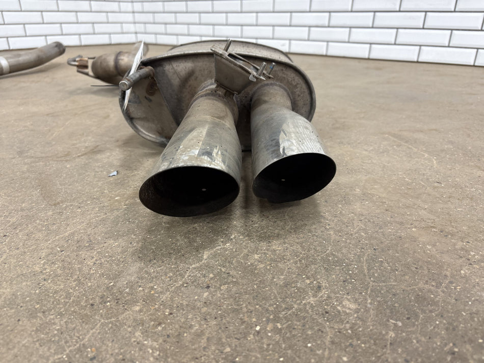 2018-2023 Ford Mustang GT Active Exhaust Quad Tip Mufflers OEM