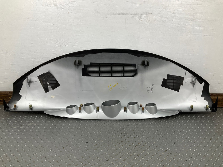 97-02 Chrysler Prowler Dash Pad Agate With Silver Bezel