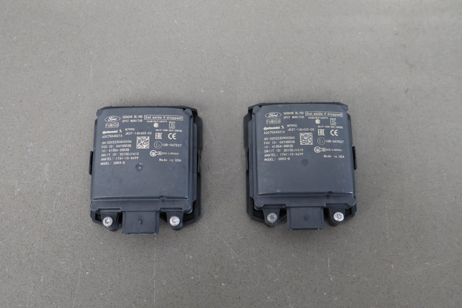 2018-2023 Ford Mustang Blind Spot Monitor Sensor Module Pair JR3T-14D453-CC
