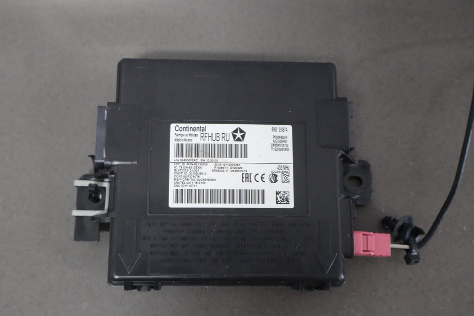 2018 Chrysler Pacifica- Chassis Control Module