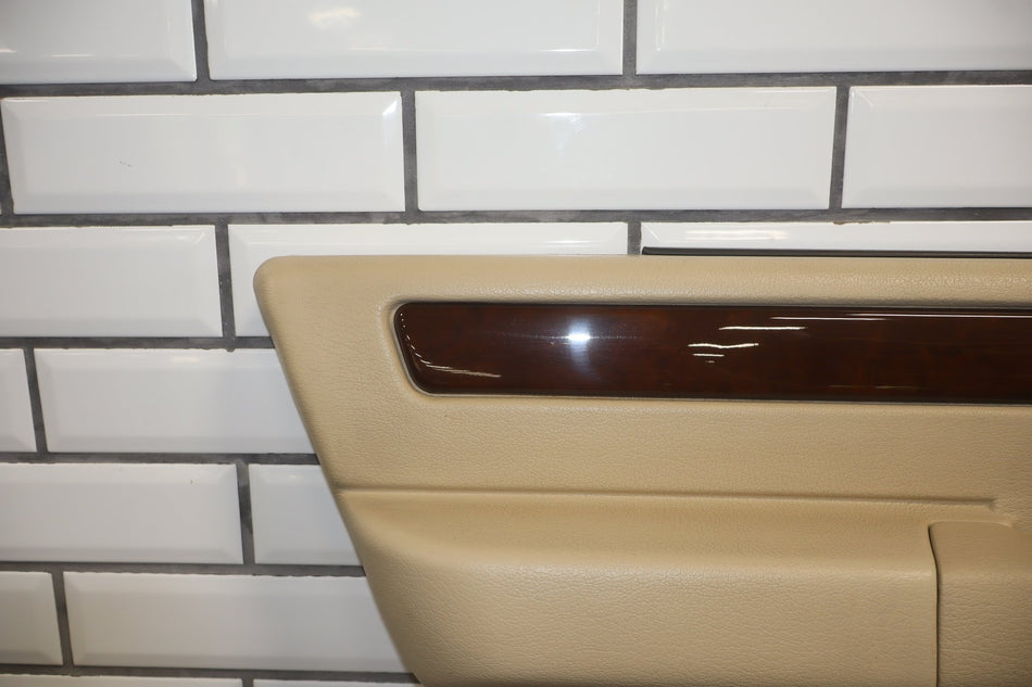 1997 Land Rover Range Rover HSE Left Rear Door Panel Lightstone