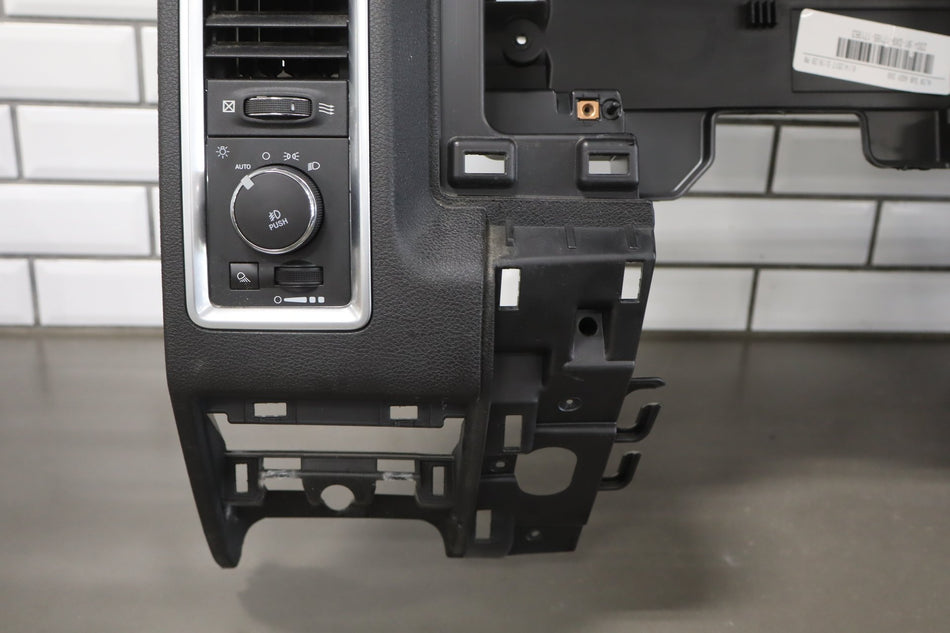 2013-2018 Ram 4th Gen Power Wagon Black Leather Dashboard Assembly OEM