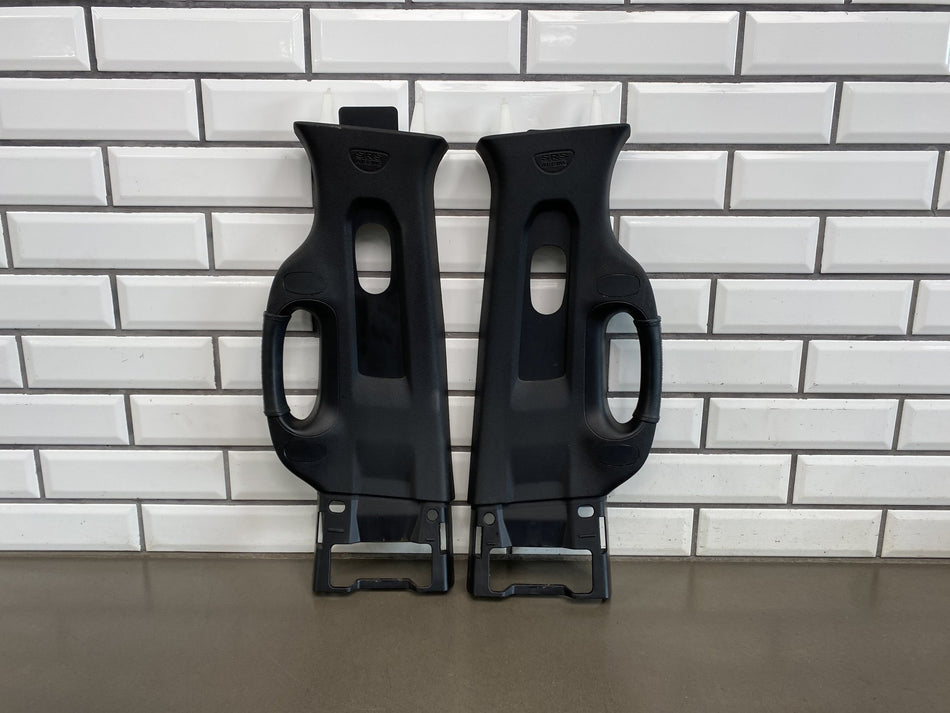 2013-2018 Ram 1500 Pair Interior B Pillar Trim Black