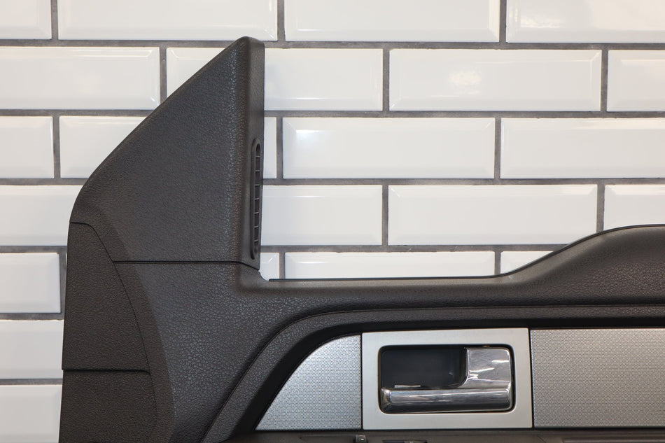 2010-2014 Ford F-150 Raptor Right Front Interior Trim Panel Black 7B