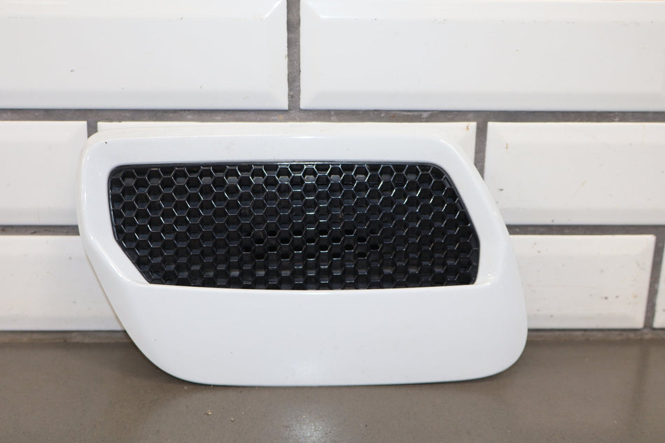 2018-2023 Ford Mustang GT 5.0 Hood Insert Vents RH LH Pair Oxford White YZ OEM