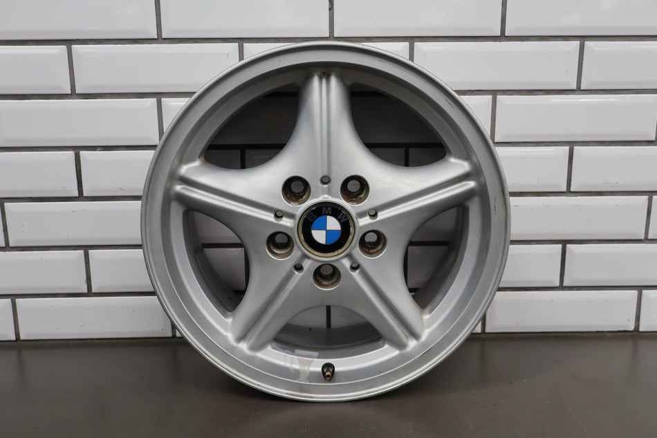 BMW Z3 1996-2002 CCI 5-Spoke Silver 16x7 Alloy Factory Aluminum Wheel/Rim