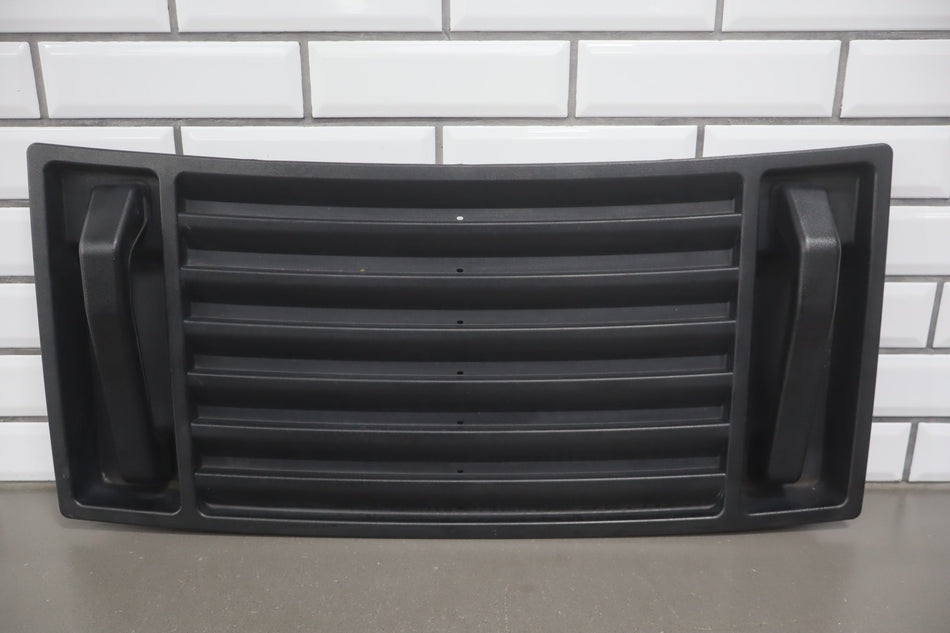 2003-2009 Hummer H2 Upper Hood Grille - Black Handles