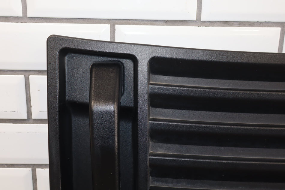 2003-2009 Hummer H2 Upper Hood Grille- Black Handles