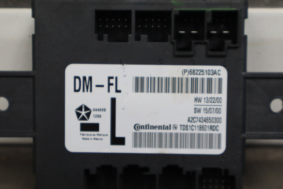 13-18 Ram 1500 Left Front Door Control Module OEM