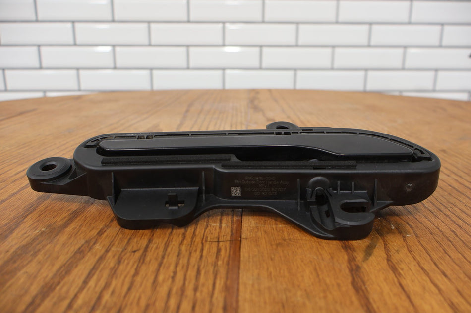 2022 Tesla 3 OEM Right Rear Door Handle Black Finish