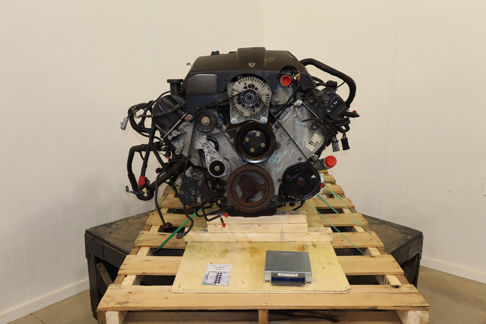 03 Ford 4.6L 2V Romeo V8 Engine/Automatic Transmission Swap 49K Video Tested