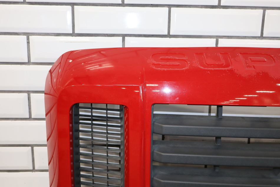 08-10 Ford F250 F350 Super Duty Grille Painted OEM FX4 Red