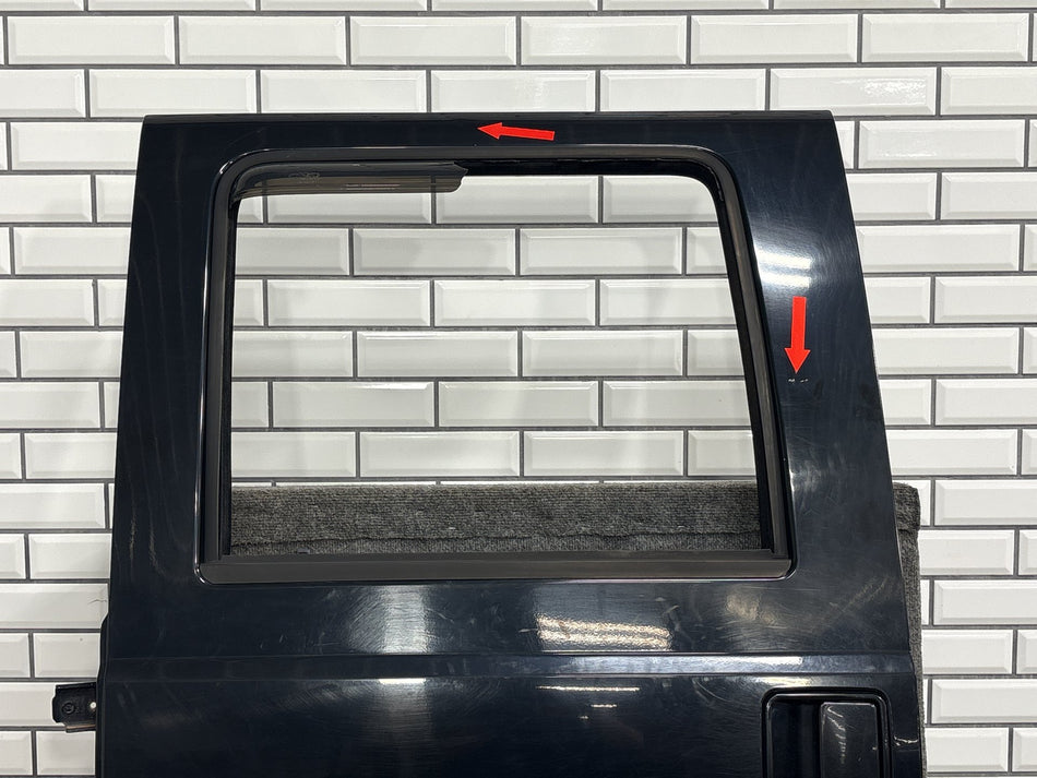 1999-2007 Ford F-250 Super Duty Crew Cab Driver Left LH Rear Door OEM Black UD
