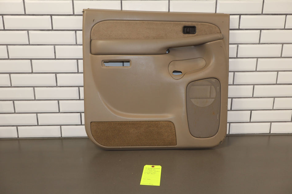 2002 Chevrolet Silverado 2500- Rear Door Trim