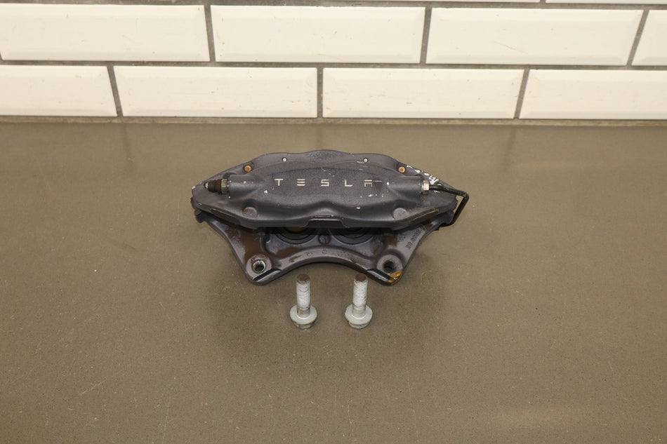 12-20 OEM Tesla Model S X Rear Left Driver Side Parking Brake Caliper