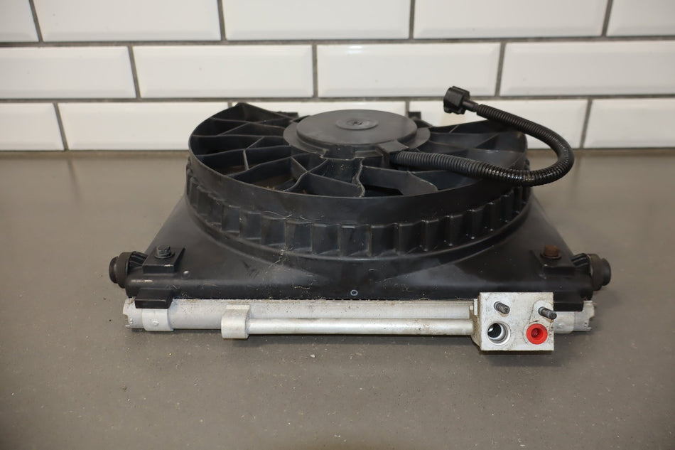 12-20 Tesla Model S Right RH A/C Condenser Fan Assembly Radiator OEM