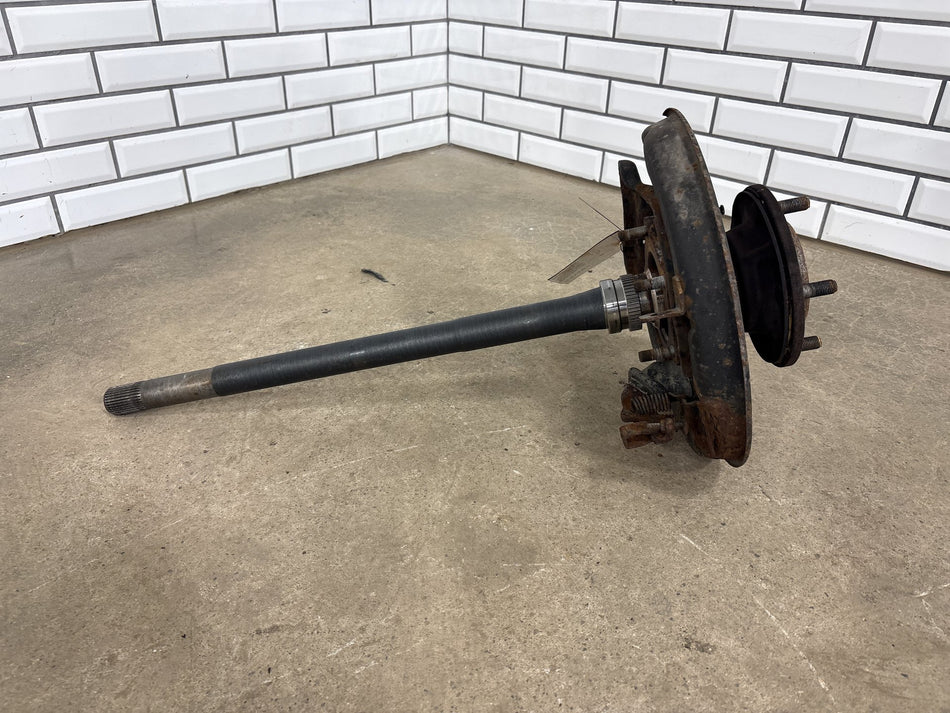 1998-2002 Toyota Land Cruiser J100 Right Rear Axle Shaft W/ Hub Backing Plate