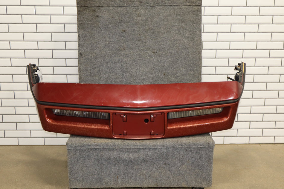 84-90 Chevy C4 Corvette Front Bumper (Dark Red 74)