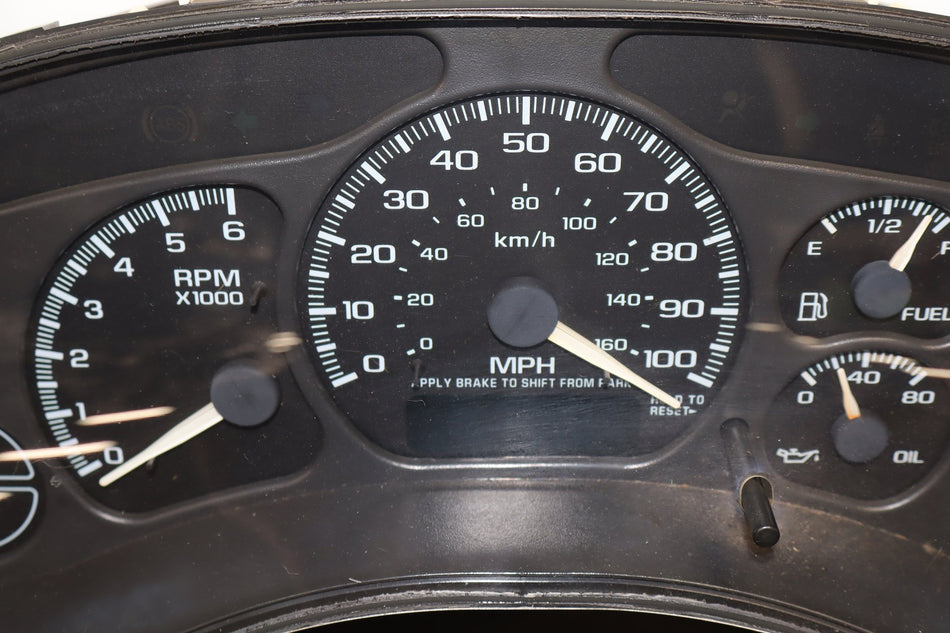 2000-2002 Chevrolet Silverado 1500 Speedometer 15055362 287k