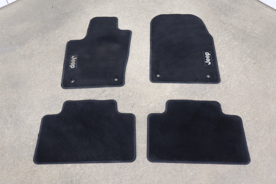 2014-21 Jeep Grand Cherokee SRT Cloth Floor Mat Set 4pc