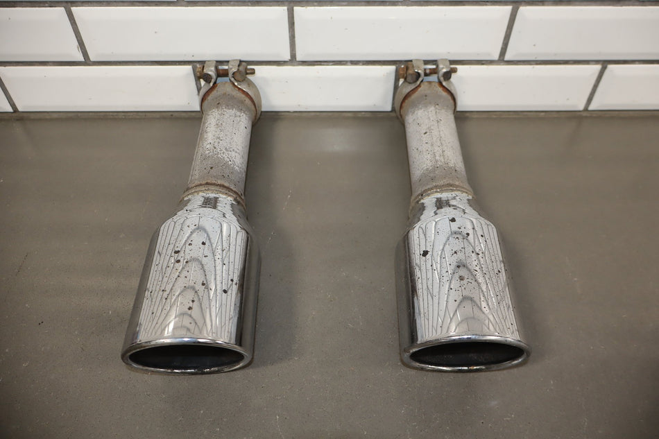 2013-2018 Ram 1500 5.7L Hemi Chrome Exhaust Tips Pair OEM Left/Right