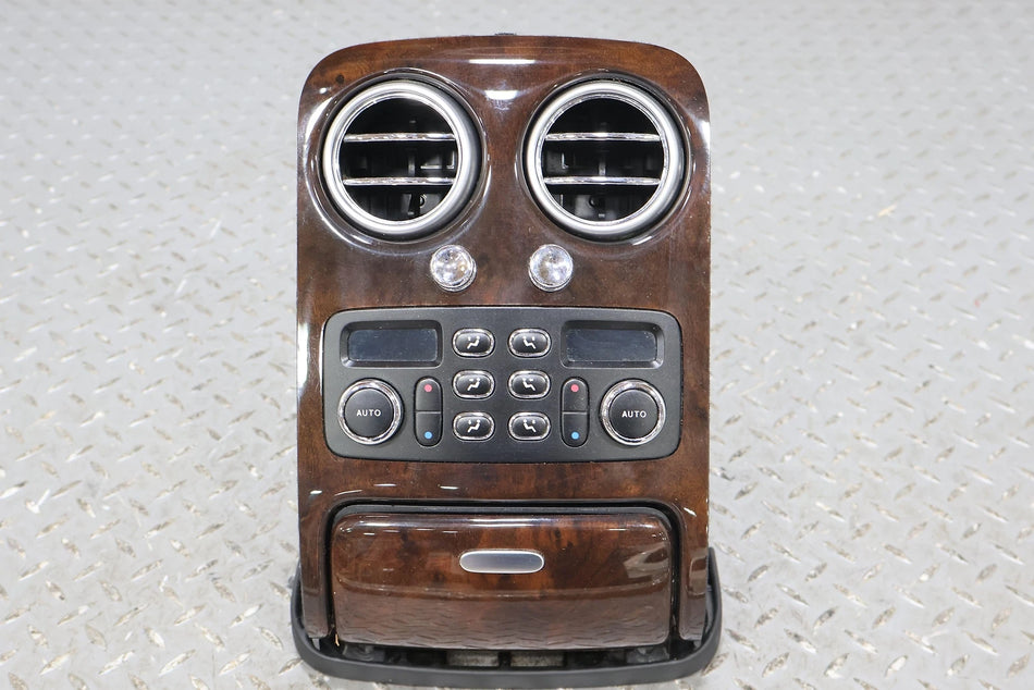 06-12 Bentley Flying Spur Rear Console Trim (Woodgrain)
