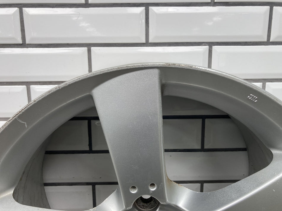 04-08 Mazda RX-8 (SE3P) 18x8 5 Spoke Alloy Wheel Rim Silver 64868 OEM 1 No Tire