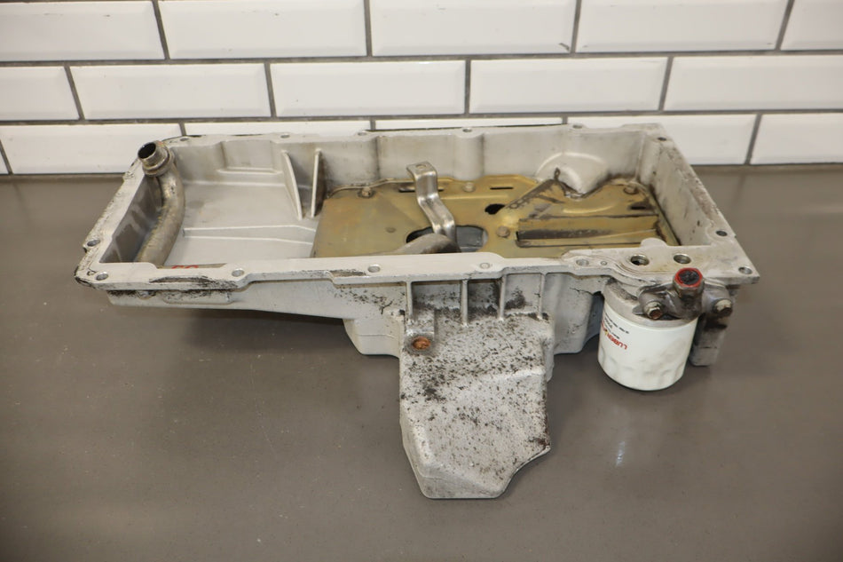 1997-2004 C5 Corvette 5.7L V8 LS1 Batwing Gullwing Oil Pan W/Pickup OEM