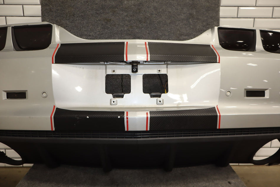 2011 Chevrolet Camaro Rear Bumper Silver GAN