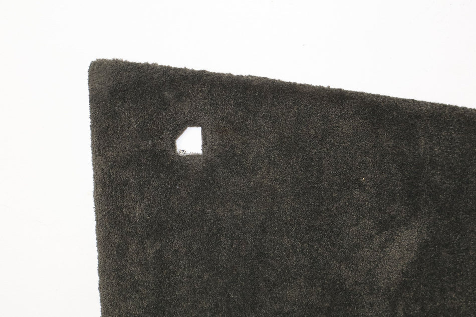 06-12 Bentley Flying Spur Right Trunk Carpet Trim (Dark Gray)