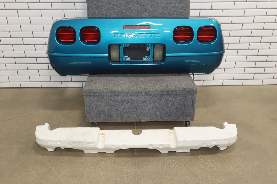 1991-1996 C4 Corvette Base Model OEM Rear Bumper W/Lights Finish Panel