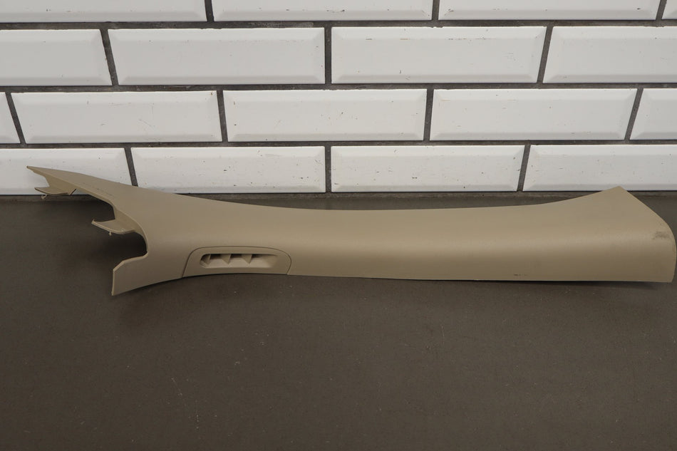 14-16 Jeep Grand Cherokee Pair A Pillar Trim (Frost Beige)