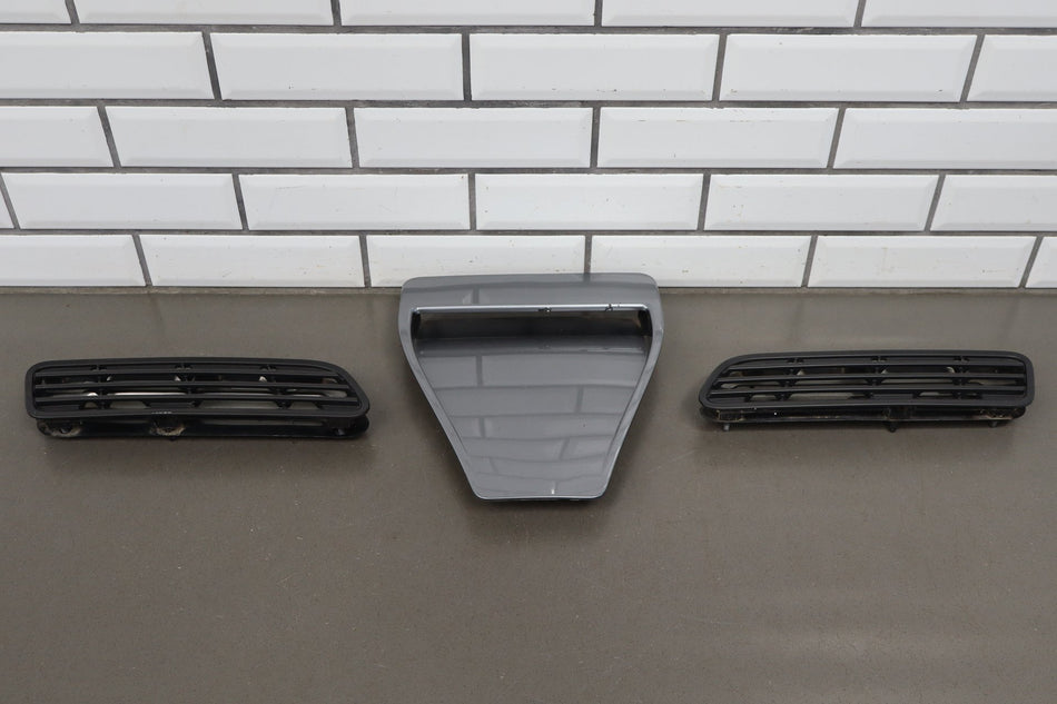 08-15 Mitsubishi Lancer Evo X Hood Scoop Vents (Gray U17)